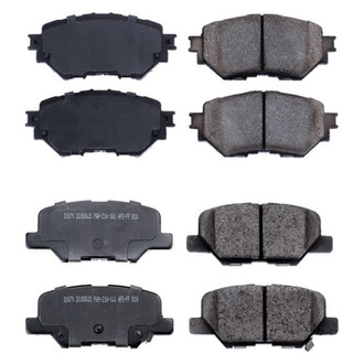PowerStop® - Z16 Evolution Clean Ride Ceramic Front and Rear Disc Brake Pad Set