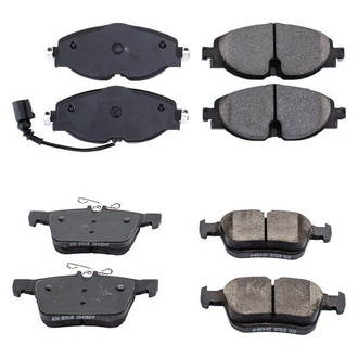 PowerStop® - Z16 Evolution Clean Ride Ceramic Front and Rear Disc Brake Pad Set