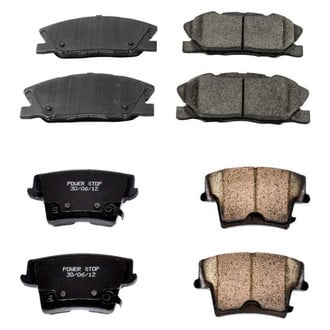 PowerStop® - Z16 Evolution Clean Ride Ceramic Front and Rear Disc Brake Pad Set