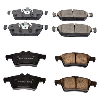PowerStop® - Z16 Evolution Clean Ride Ceramic Front and Rear Disc Brake Pad Set
