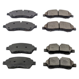 PowerStop® - Z16 Evolution Clean Ride Ceramic Front and Rear Disc Brake Pad Set