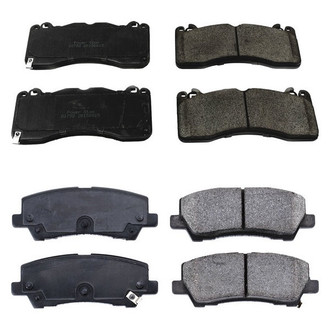 PowerStop® - Z16 Evolution Clean Ride Ceramic Front and Rear Disc Brake Pad Set