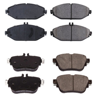 PowerStop® - Z16 Evolution Clean Ride Ceramic Front and Rear Disc Brake Pad Set