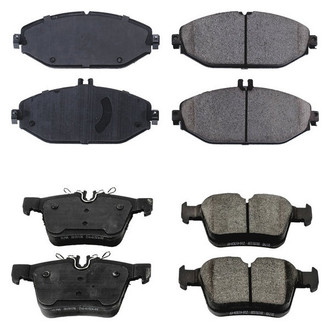 PowerStop® - Z16 Evolution Clean Ride Ceramic Front and Rear Disc Brake Pad Set