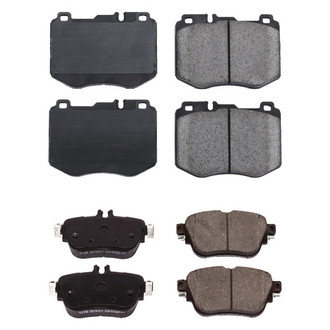 PowerStop® - Z16 Evolution Clean Ride Ceramic Front and Rear Disc Brake Pad Set