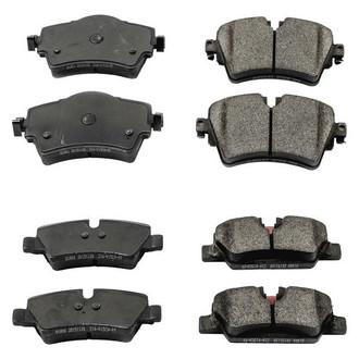 PowerStop® - Z16 Evolution Clean Ride Ceramic Front and Rear Disc Brake Pad Set