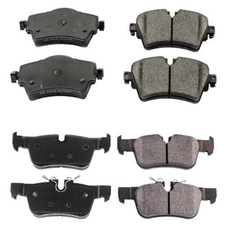 PowerStop® - Z16 Evolution Clean Ride Ceramic Front and Rear Disc Brake Pad Set