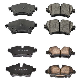 PowerStop® - Z16 Evolution Clean Ride Ceramic Front and Rear Disc Brake Pad Set
