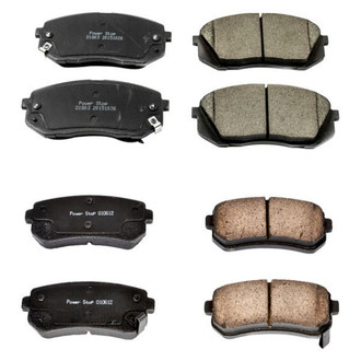 PowerStop® - Z16 Evolution Clean Ride Ceramic Front and Rear Disc Brake Pad Set