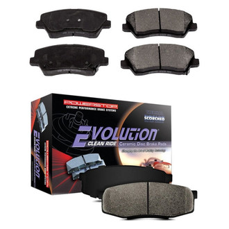 PowerStop® - Z16 Evolution Clean Ride Ceramic Front and Rear Disc Brake Pad Set