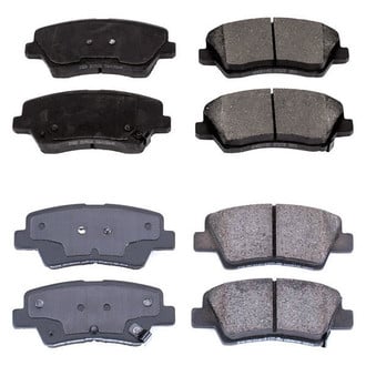 PowerStop® - Z16 Evolution Clean Ride Ceramic Front and Rear Disc Brake Pad Set