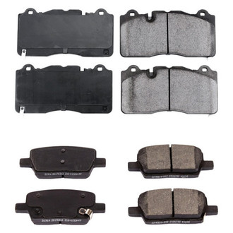 PowerStop® - Z16 Evolution Clean Ride Ceramic Front and Rear Disc Brake Pad Set