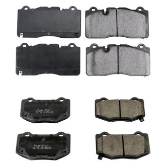 PowerStop® - Z16 Evolution Clean Ride Ceramic Front and Rear Disc Brake Pad Set