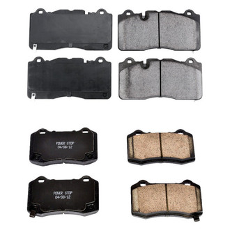 PowerStop® - Z16 Evolution Clean Ride Ceramic Front and Rear Disc Brake Pad Set