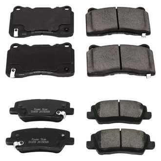 PowerStop® - Z16 Evolution Clean Ride Ceramic Front and Rear Disc Brake Pad Set