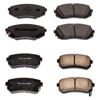 PowerStop® - Z16 Evolution Clean Ride Ceramic Front and Rear Disc Brake Pad Set