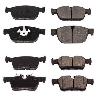 PowerStop® - Z16 Evolution Clean Ride Ceramic Front and Rear Disc Brake Pad Set