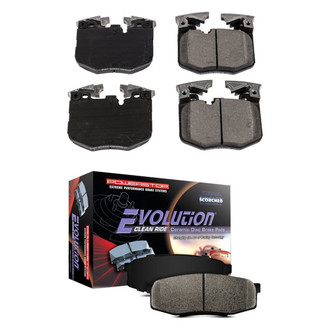 PowerStop® - Z16 Evolution Clean Ride Ceramic Front and Rear Disc Brake Pad Set