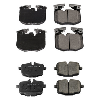PowerStop® - Z16 Evolution Clean Ride Ceramic Front and Rear Disc Brake Pad Set