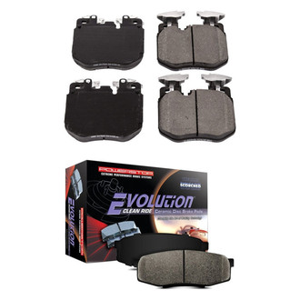 PowerStop® - Z16 Evolution Clean Ride Ceramic Front and Rear Disc Brake Pad Set