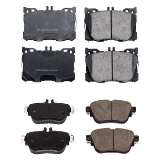 PowerStop® - Z16 Evolution Clean Ride Ceramic Front and Rear Disc Brake Pad Set