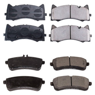 PowerStop® - Z16 Evolution Clean Ride Ceramic Front and Rear Disc Brake Pad Set