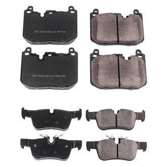 PowerStop® - Z16 Evolution Clean Ride Ceramic Front and Rear Disc Brake Pad Set