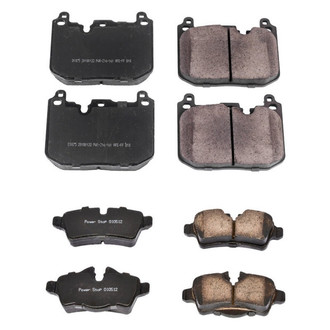 PowerStop® - Z16 Evolution Clean Ride Ceramic Front and Rear Disc Brake Pad Set