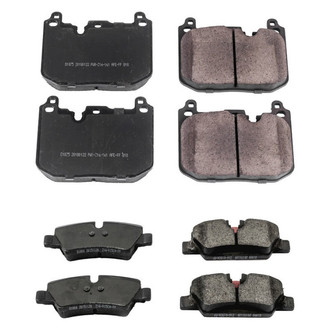 PowerStop® - Z16 Evolution Clean Ride Ceramic Front and Rear Disc Brake Pad Set