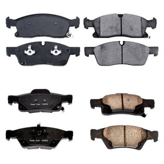 PowerStop® - Z16 Evolution Clean Ride Ceramic Front and Rear Disc Brake Pad Set