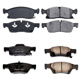 PowerStop® - Z16 Evolution Clean Ride Ceramic Front and Rear Disc Brake Pad Set