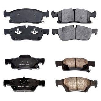 PowerStop® - Z16 Evolution Clean Ride Ceramic Front and Rear Disc Brake Pad Set
