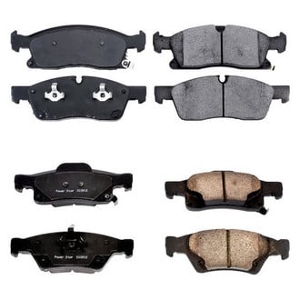 PowerStop® - Z16 Evolution Clean Ride Ceramic Front and Rear Disc Brake Pad Set