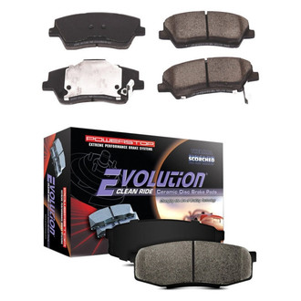 PowerStop® - Z16 Evolution Clean Ride Ceramic Front and Rear Disc Brake Pad Set