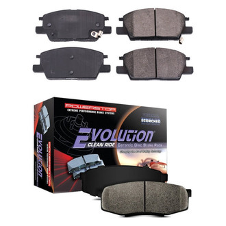 PowerStop® - Z16 Evolution Clean Ride Ceramic Front and Rear Disc Brake Pad Set