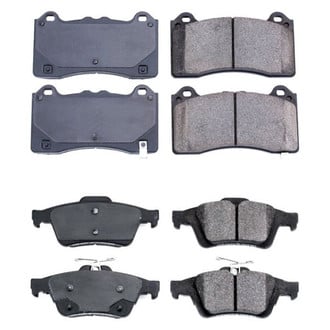 PowerStop® - Z16 Evolution Clean Ride Ceramic Front and Rear Disc Brake Pad Set