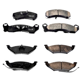 PowerStop® - Z16 Evolution Clean Ride Ceramic Front and Rear Disc Brake Pad Set