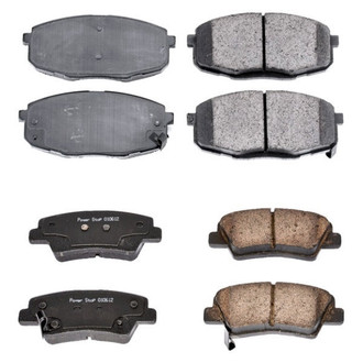 PowerStop® - Z16 Evolution Clean Ride Ceramic Front and Rear Disc Brake Pad Set