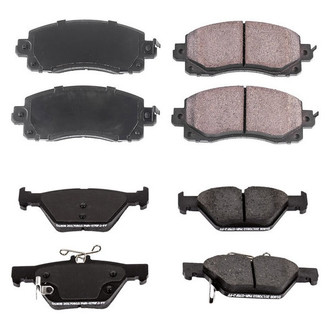 PowerStop® - Z16 Evolution Clean Ride Ceramic Front and Rear Disc Brake Pad Set