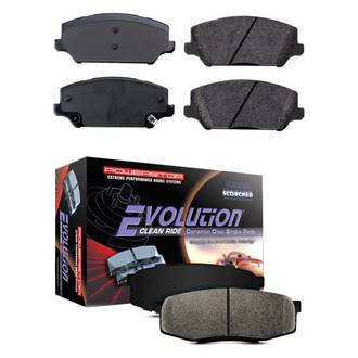 PowerStop® - Z16 Evolution Clean Ride Ceramic Front and Rear Disc Brake Pad Set