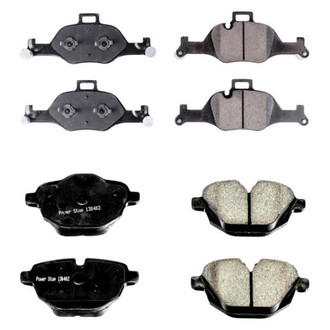 PowerStop® - Z16 Evolution Clean Ride Ceramic Front and Rear Disc Brake Pad Set