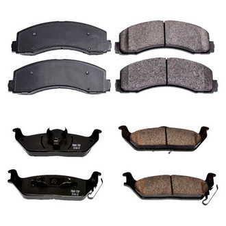 PowerStop® - Z16 Evolution Clean Ride Ceramic Front and Rear Disc Brake Pad Set
