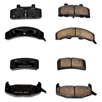 PowerStop® - Z16 Evolution Clean Ride Ceramic Front and Rear Disc Brake Pad Set
