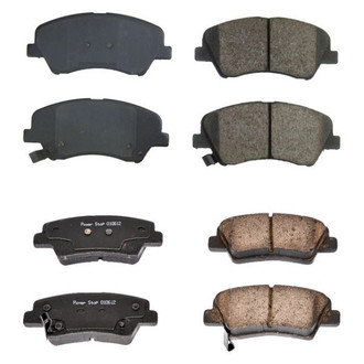 PowerStop® - Z16 Evolution Clean Ride Ceramic Front and Rear Disc Brake Pad Set