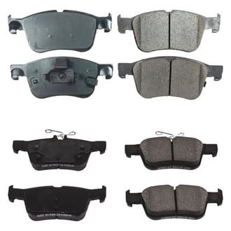 PowerStop® - Z16 Evolution Clean Ride Ceramic Front and Rear Disc Brake Pad Set