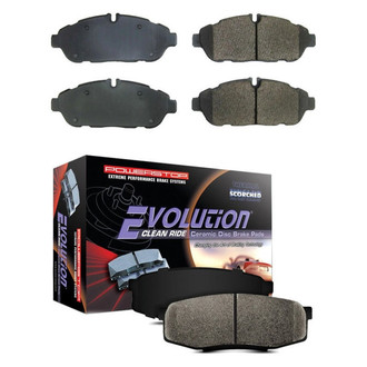 PowerStop® - Z16 Evolution Clean Ride Ceramic Front and Rear Disc Brake Pad Set