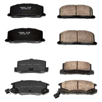PowerStop® - Z16 Evolution Clean Ride Ceramic Front and Rear Disc Brake Pad Set
