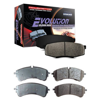 PowerStop® - Z16 Evolution Clean Ride Ceramic Front and Rear Disc Brake Pad Set