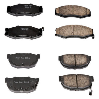 PowerStop® - Z16 Evolution Clean Ride Ceramic Front and Rear Disc Brake Pad Set