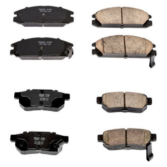 PowerStop® - Z16 Evolution Clean Ride Ceramic Front and Rear Disc Brake Pad Set
